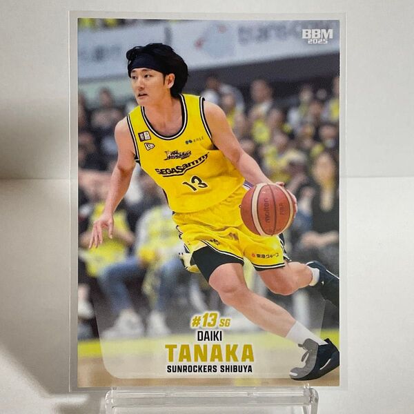 サンロッカーズ渋谷 田中大貴 BBM Bリーグ 2024−25 レギュラーカード