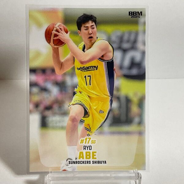 サンロッカーズ渋谷 阿部諒 BBM Bリーグ 2024−25 レギュラーカード