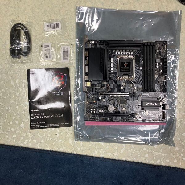 ASRock Z790m PG lightning/d4 動作確認済み マザーボード