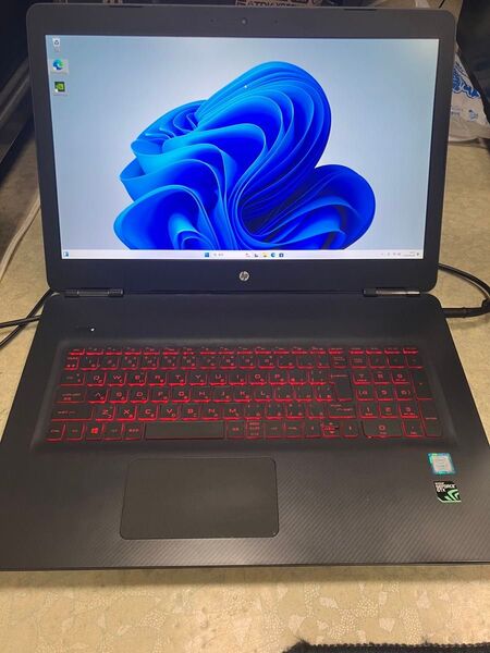 HP OMEN GTX1070搭載ゲーミングノートパソコン