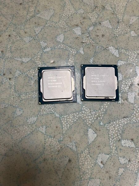 intel core i7 6700 6700kセット動作確認済み