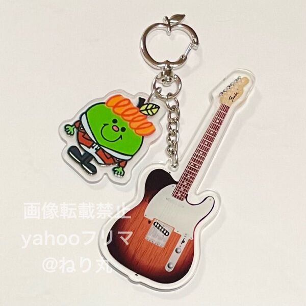 MR. MEN LITTLE MISS Mrs. GREEN APPLE ミセスグリーンアップル ギターキーホルダー テレキャス