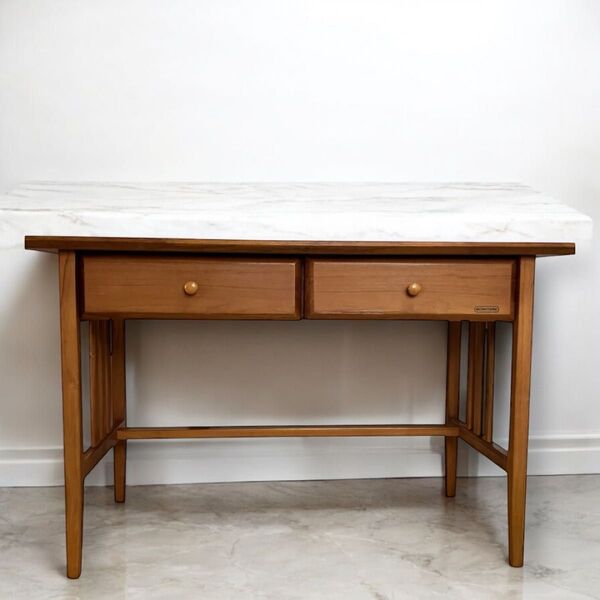 【期間限定価格】 最高級 scanteak スキャンティーク チーク材 デスク 机