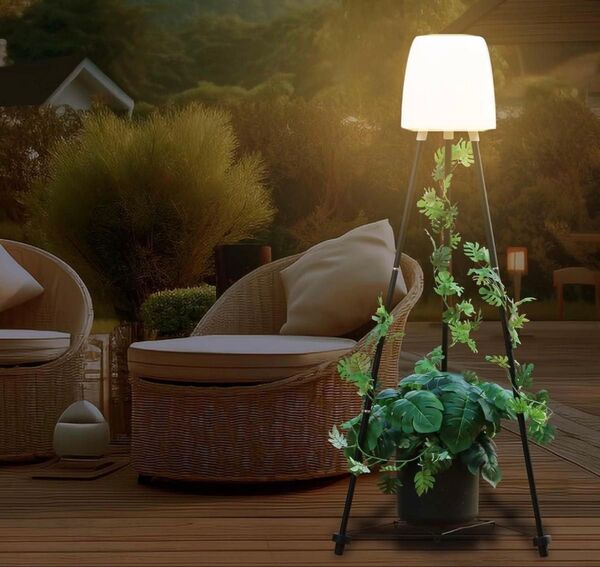 ガーデンライト 照明 フロアスタンド 植物育成ライト付き