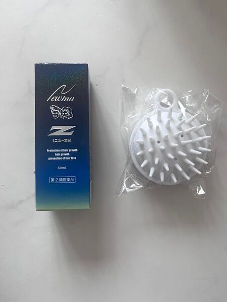 新品未開封 ニューZb 60ml + スカルプブラシ