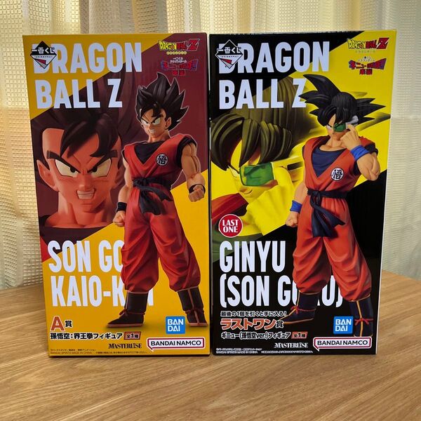 一番くじ ドラゴンボール ギニュー特戦隊来襲 孫悟空 界王拳 A賞 ラストワン賞 ギニュー孫悟空ver.
