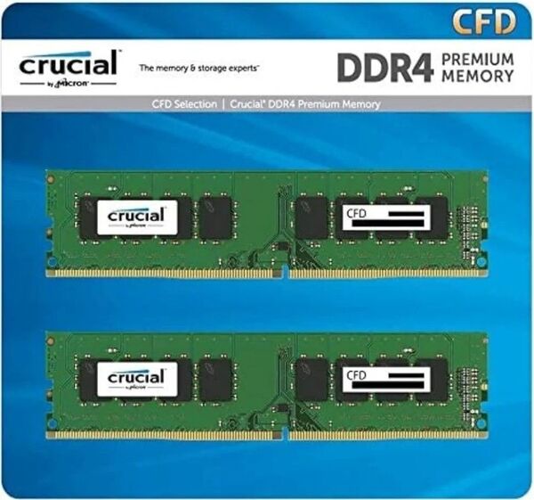Crucial DDR4-2666 (PC4-21300) 32GB (16GB×2)