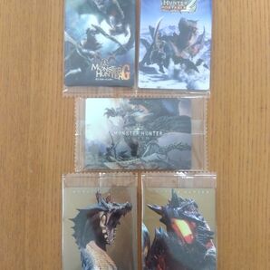 5枚セット モンスターハンター 20th ANNIVERSARY カードウエハース
