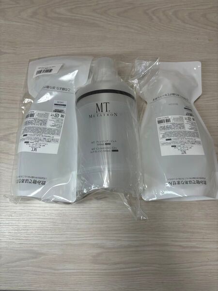 MT メタトロンクレンジングジェル業務用 500ml ×2+詰め替えボトル1ボトル