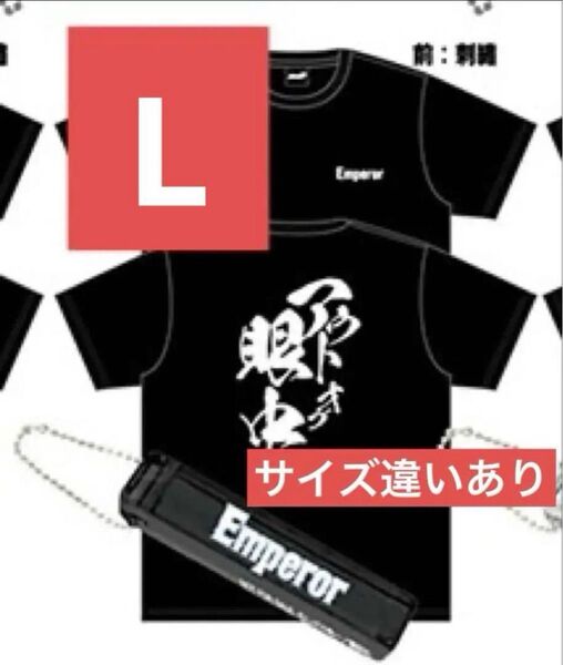 ⑥ 頭文字D ドンキホーテ Tシャツ Lサイズ アクリルキーホルダー付き