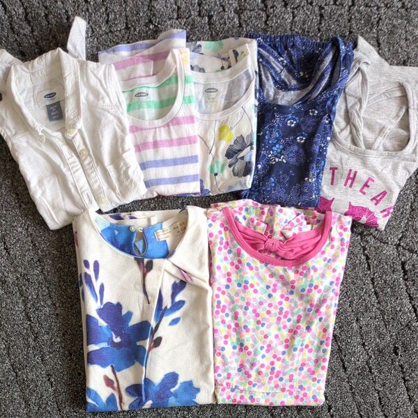 ZARA KIDS jumping beans OLD NAVY ワンピース 半袖 ノースリーブ 5Tセット キッズ 子供服