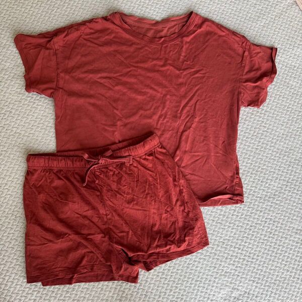 【GU】半袖Tシャツ&ショートパンツ セットアップ Mサイズ
