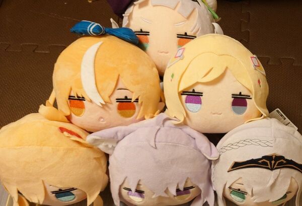 ホロライブ 寝そべり ぬいぐるみ 6種類 おかゆ はあと ノエル フレア アキロゼ シオン