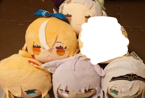 ホロライブ 寝そべり ぬいぐるみ 5種類 おかゆ はあと ノエル フレア シオン