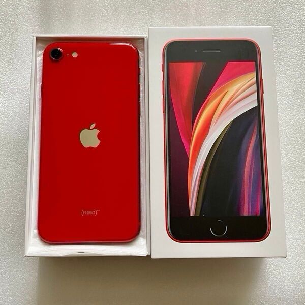 Apple iPhone SE 第2世代 64GB レッド SIMフリー バッテリー容量84%