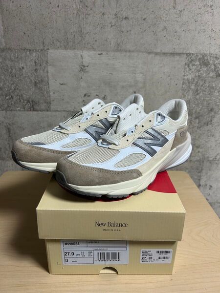 New balance 990 v6 27.0cm ニューバランス M990SS6