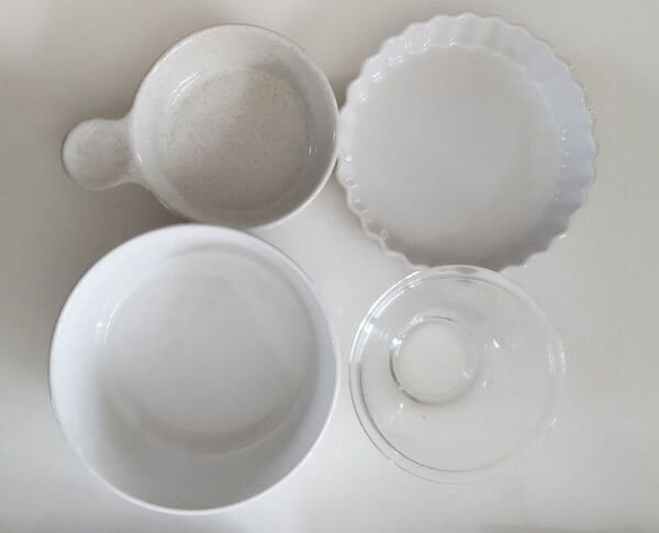耐熱食器 耐熱ガラス 耐熱皿 4点セット iwakiガラス