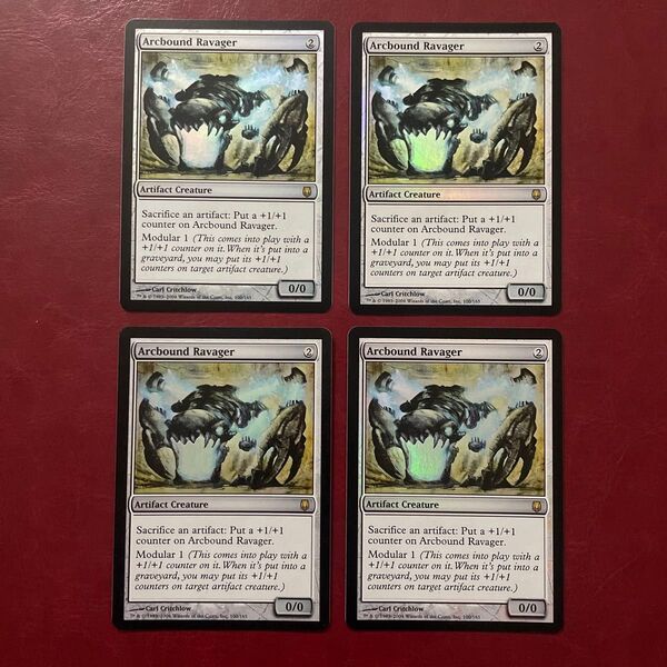 【MTG】電結の荒廃者 foil 4枚