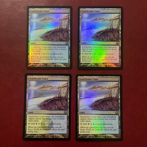 【MTG】金属海の沿岸 foil 4枚