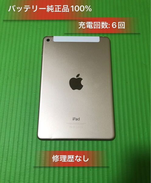 iPad mini 4 Wi-Fi+Cellular 32GB SIMフリー美品