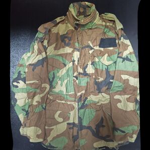 M-65 フィールドジャケット ウッドランド 実物