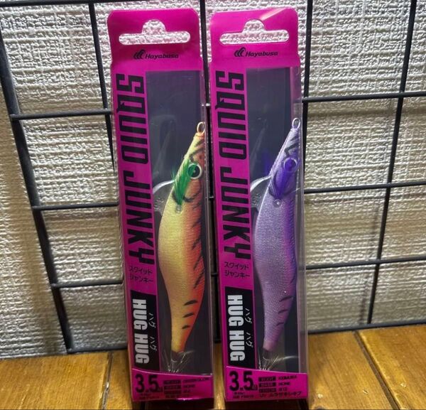 新製品 ハヤブサ スクイッドジャンキー ハグハグクロス 3.5号 20g 完熟マンゴー ムラサキシキブ ハグクロス ダート