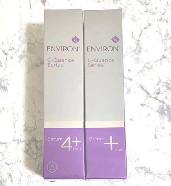 【エンビロン】セラム4+ /クリーム+/ 2点セットENVIRON シークエンス 4 プラス