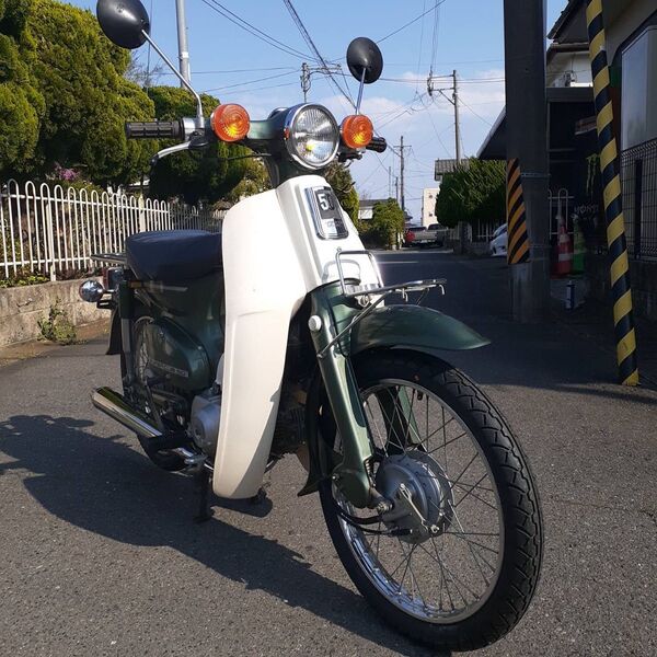 実働HONDA スーパーカブ 6Vエコノミー50cc昭和レトロ 引き取り限定