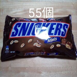 バラ売り☆ 55個 ☆ コストコ ☆ スニッカーズ ミニチュア マース Costco ☆ SNICKERS MINIS マース