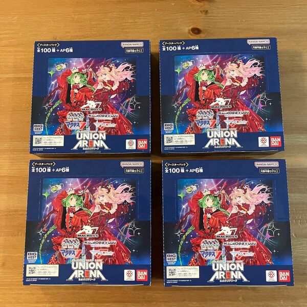 【新品未開封】4BOX ユニオンアリーナ マクロス