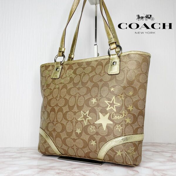 400 COACH コーチ シグネチャー ショルダーバッグ ハンドバッグ