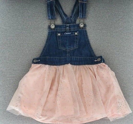jordache 100cm サロペット 女の子 デニム キッズ 子供服 デニム 女の子