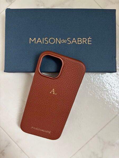 【MAISON de SABRE】スマホケース メゾンドサブレ iPhone15