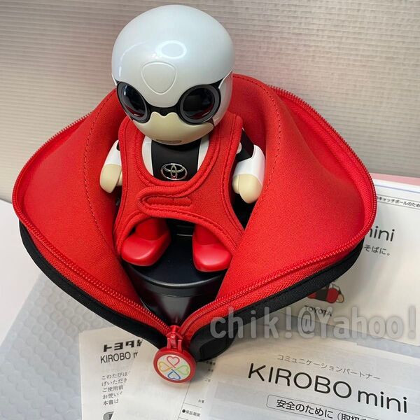 TOYOTA KIROBO mini 専用チェア付キャリーケースセット トヨタ キロボミニ KIROBOmini 動作未確認