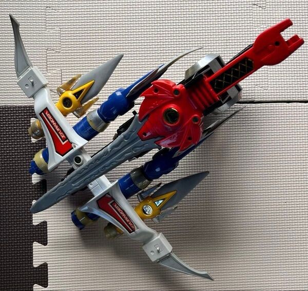 恐竜戦隊ジュウレンジャー 伝説の武器セット 1992年 ジャンク