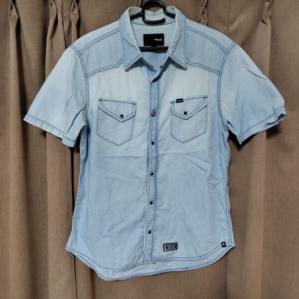 Hurley デニムシャツ ライトブルー