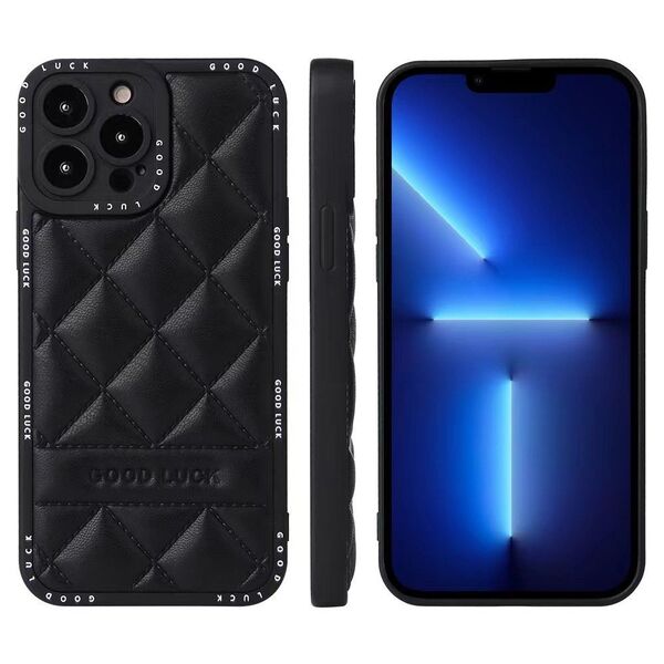 Iphone12PRO用質感ケース ブラック →本日発送