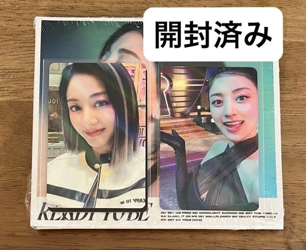 TWICE READY TO BE Digipack Ver. ジヒョ withmuuトレカ 開封済み アルバム付き