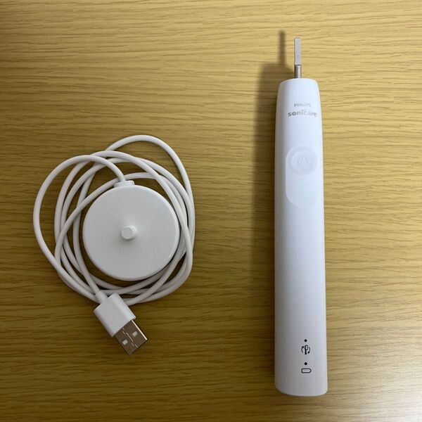 フィリップス 電動歯ブラシ ソニッケアー 3100シリーズ (軽量/USB充電式) HX3671/23 ホワイト