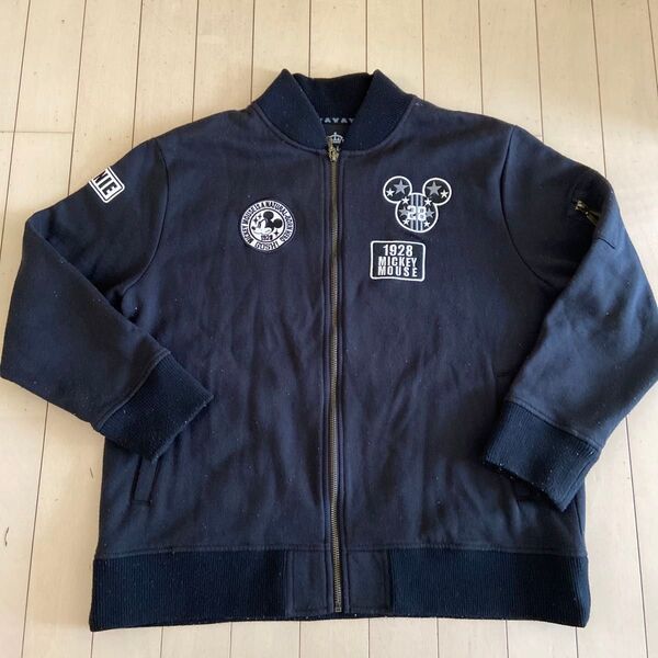 ミッキージャンパー ジップジャケット ミニージャンパー
