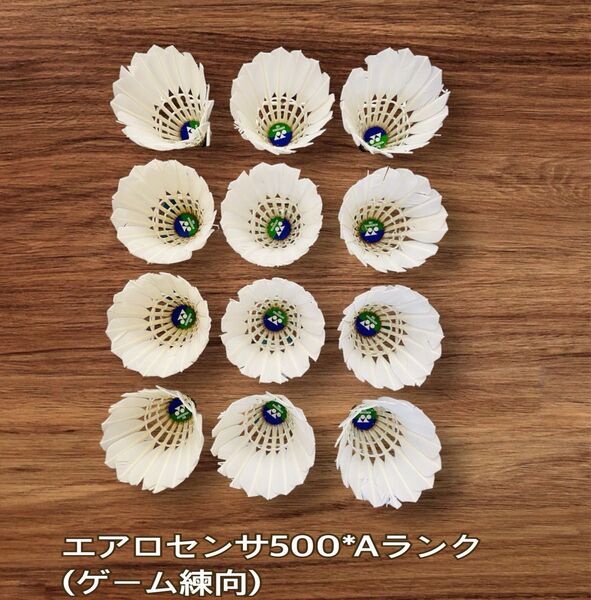 お得!バドミントン*シャトル*エアロ700*600*ニューオフィシャル *リペア*パターンや基礎にも8ダース