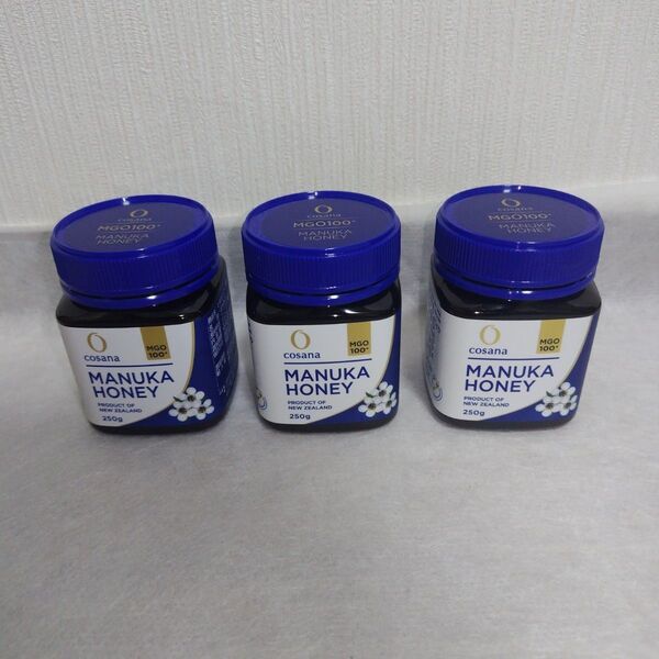 コサナ マヌカハニー MGO100+(250g) × 3個