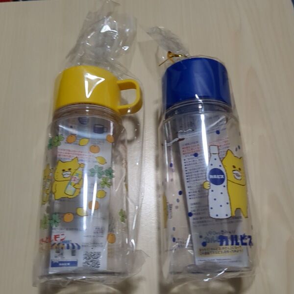 カルピス ノラネコぐんだん コップ付きボトル 2本 アサヒ飲料