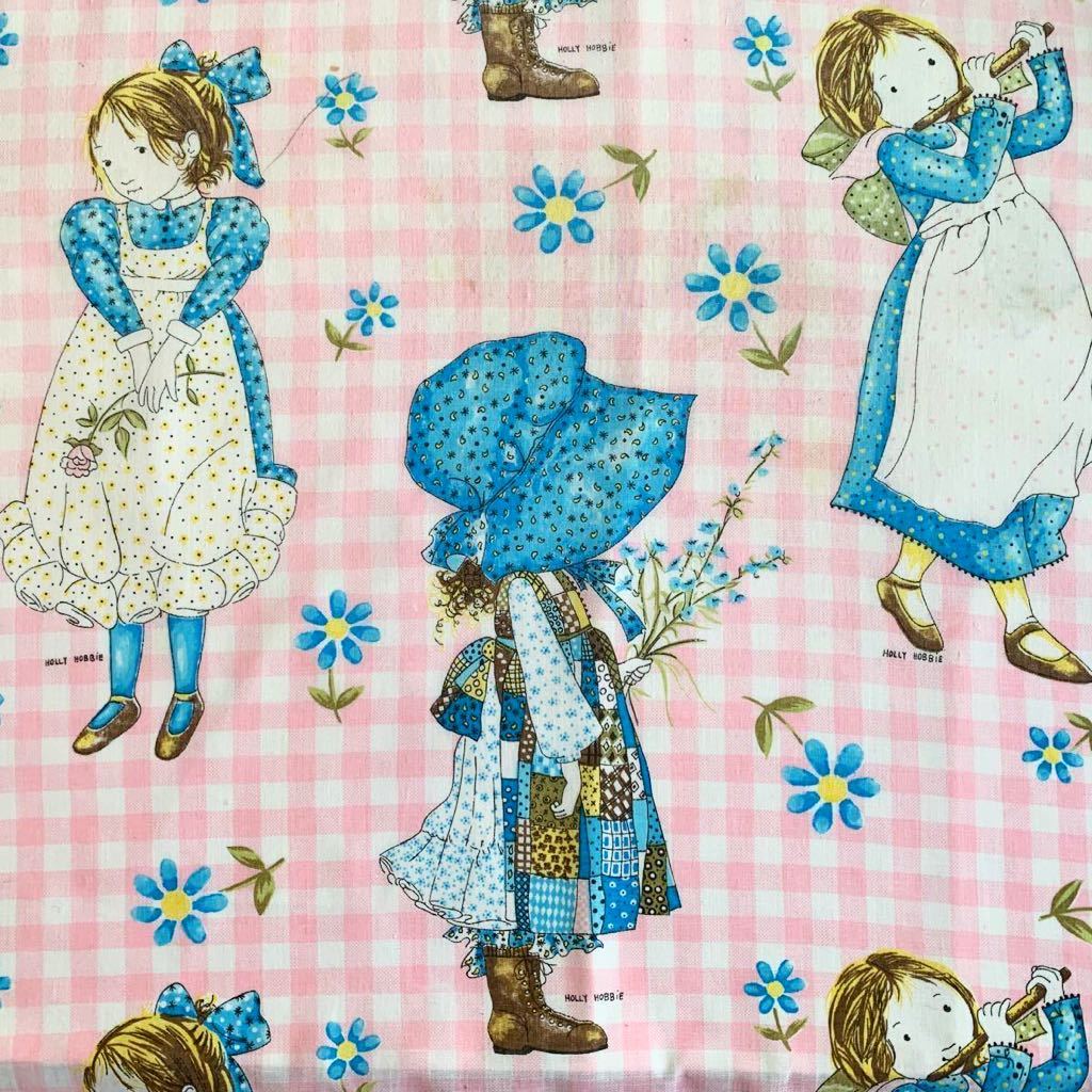 ポリーホビー ベットカバー 80's ヴィンテージ ハンドメイド