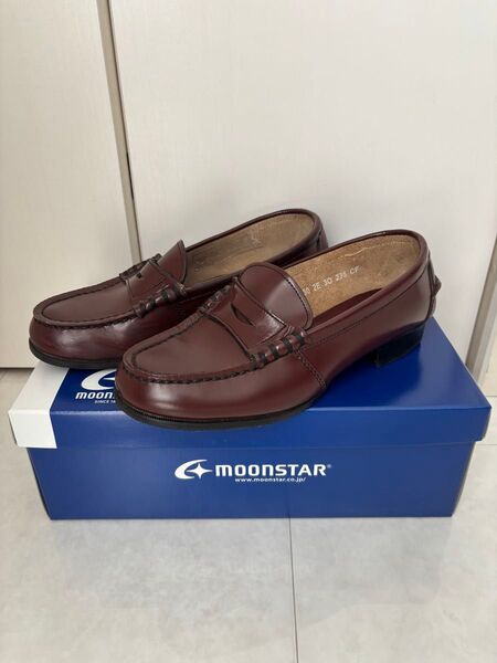 MOONSTAR ムーンスター 作新学院高校指定 ローファー BV330 23.5cm