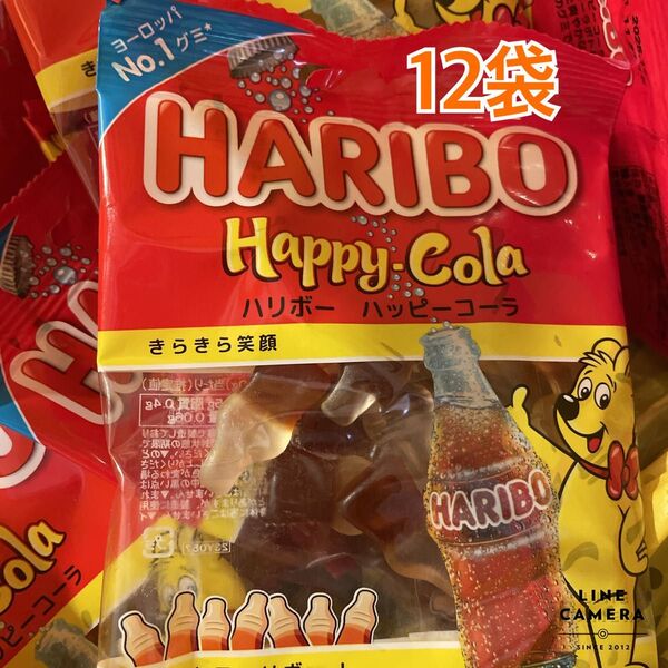 HARIBO ハリボーグミ ハッピーコーラ 80g×12袋 コーラ