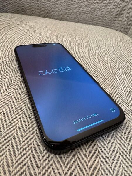 iPhone 15Pro 256GB ブラックチタニウム 箱付 Apple 初期化済み Pro