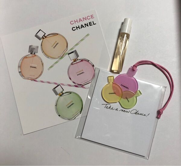 CHANEL イベント チャーム オーヴィーヴ サンプル 付箋