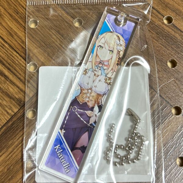 ライザのアトリエ 5周年記念ライザくじ E賞 ライザのアトリエ 2 アクリルスティックキーホルダー クラウディア・バレンツ