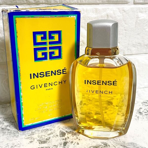廃盤品 GIVENCHY INSENSE ジバンシー アンサンセ イエロー オードトワレ EDT 香水 100ml